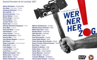 Selecionados para a oficina com Werner Herzog
